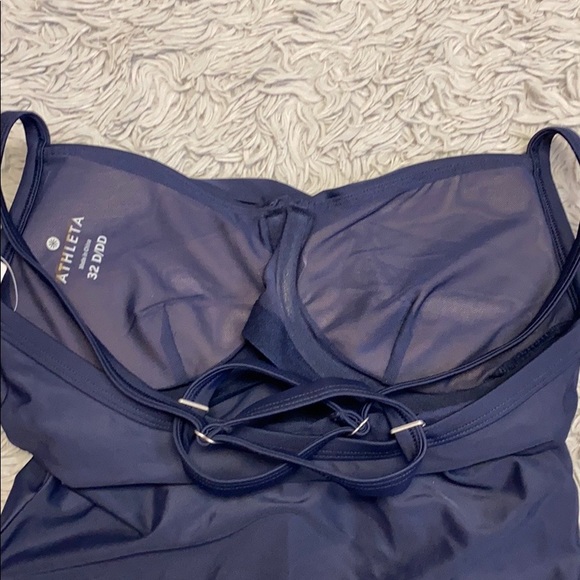 ATHLETA Twister Tankini Top 32D 32DD 32 D/DD New - Picture 7 of 8